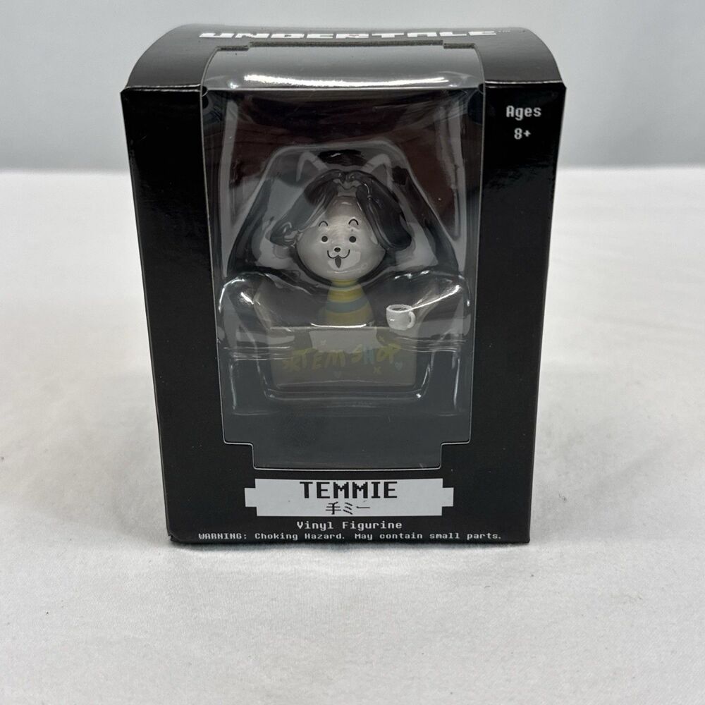 Undertale Little Buddies Temmie Vinyl Figure Official Cat Dog Statue New Box